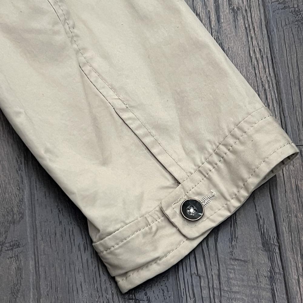 Rag & Bone Trench Dress Womens 10 Khaki Tan Pilot Military Minimalist Full Zip - Picture 12 of 14